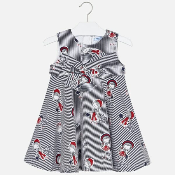 3938-10 MAYORAL Sukienka paski lalki