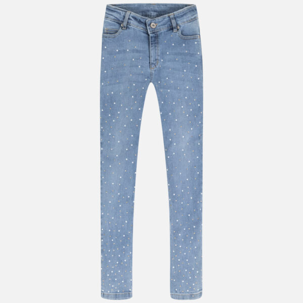 6530-87 MAYORAL Spodnie długie jeans fantazja