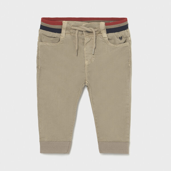 1587-44 MAYORAL Spodnie jogger z serży