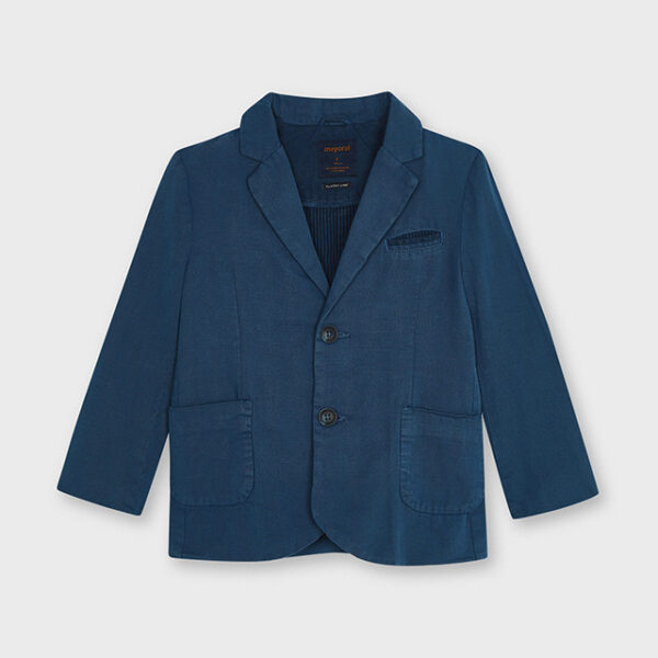 3405-16 MAYORAL Marynarka chłopięca len serża