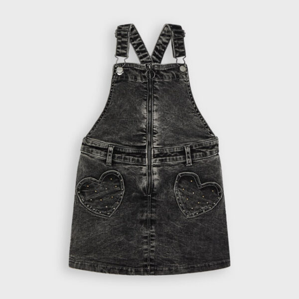 4911-62 MAYORAL Spódnica ogrodniczka jeansowa