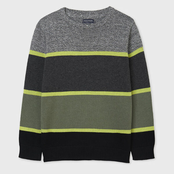 7342-53 MAYORAL Sweter w paski dla chłopca