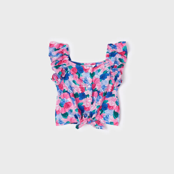 3131-37 MAYORAL Bluzka z nadrukiem dla dziewczynki