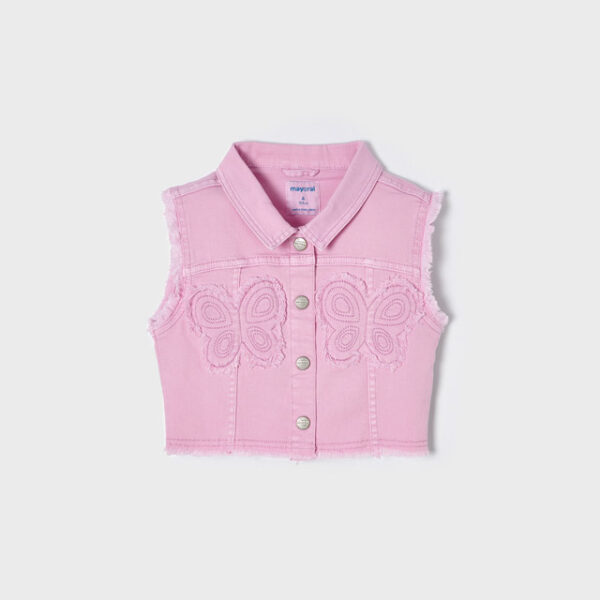 3343-84 MAYORAL Kamizelka z serży ECOFRIENDS