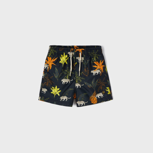 3663-24 MAYORAL Bermudy kąpielowe ECOFRIENDS z nadrukiem