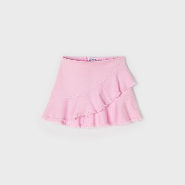 3902-16 MAYORAL Spódnica z serży z falbanką ECOFRIENDS