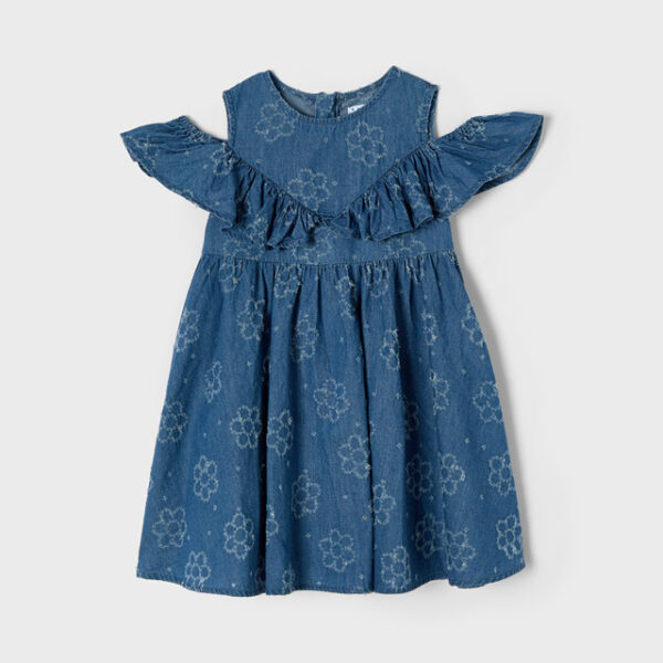 3941-5 MAYORAL Sukienka jeansowa