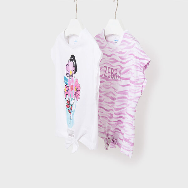 6023-62 MAYORAL Zestaw 2 koszulek z krótkim rękawem ECOFRIENDS