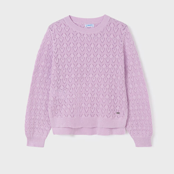 6327-72 MAYORAL Sweter ECOFRIENDS dla dziewczynki