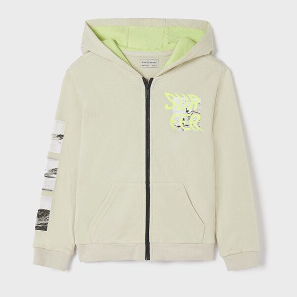 6408-75 MAYORAL Bluza zapinana na suwak z neonowymi detalami