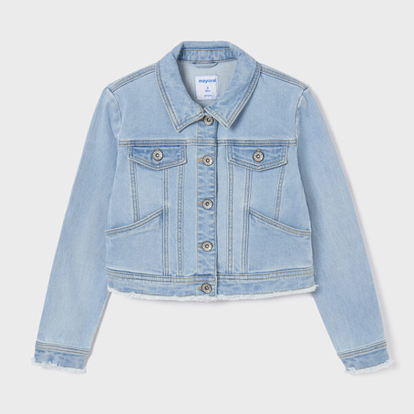 6422-47 MAYORAL Kurtka jeansowa dla dziewczynki
