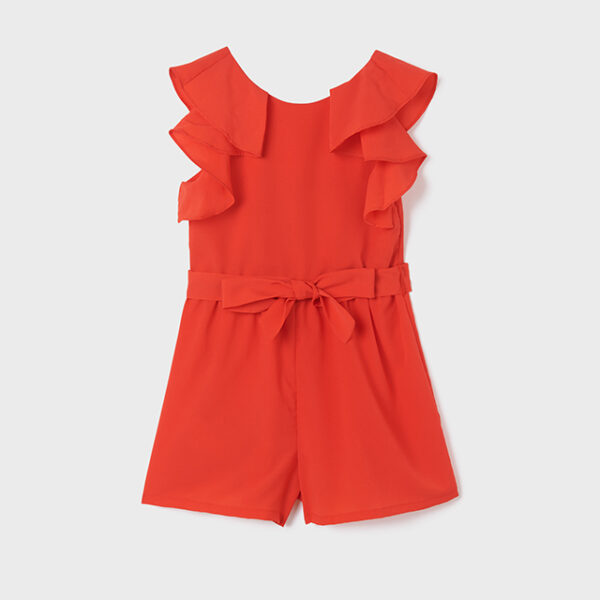 6824-34 MAYORAL Kombinezon z krepy z falbanką