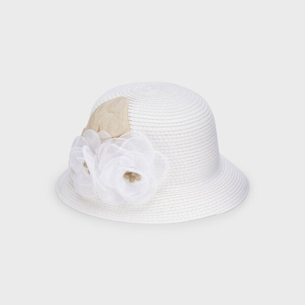 10258-96 MAYORAL Kapelusz kwiaty