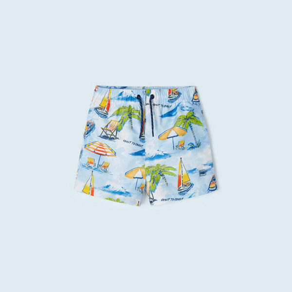 3687-58 MAYORAL Kąpielówki bermudy łączone