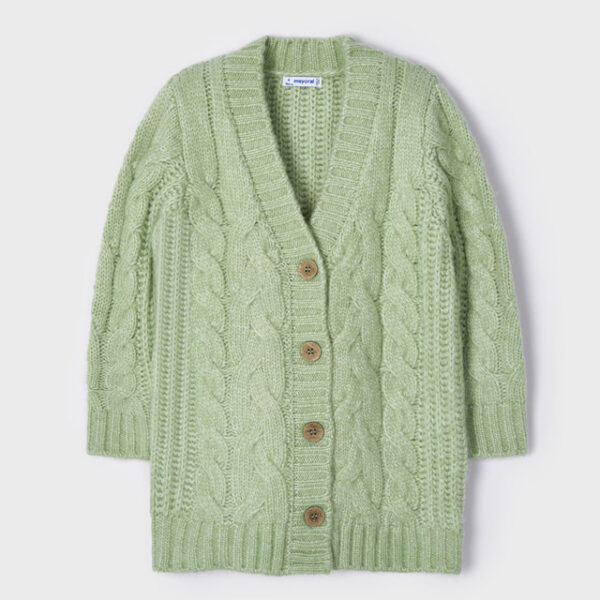 4310-92 MAYORAL Sweterek trykotowy w warkoczowy splot ECOFRIENDS