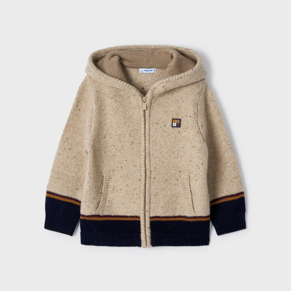 4394-76 MAYORAL Bluza trykotowa z kapturem