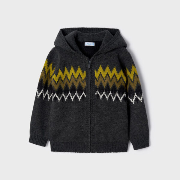 4395-64 MAYORAL Bluza trykotowa z żakardem