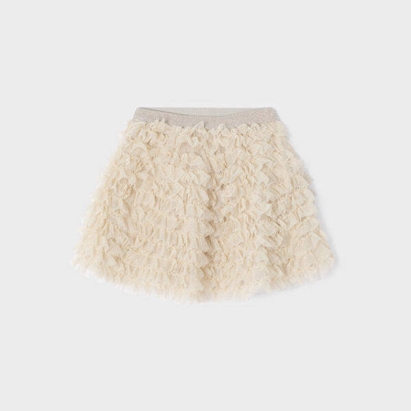 4945-40 MAYORAL  Spódnica tiulowa z falbankami