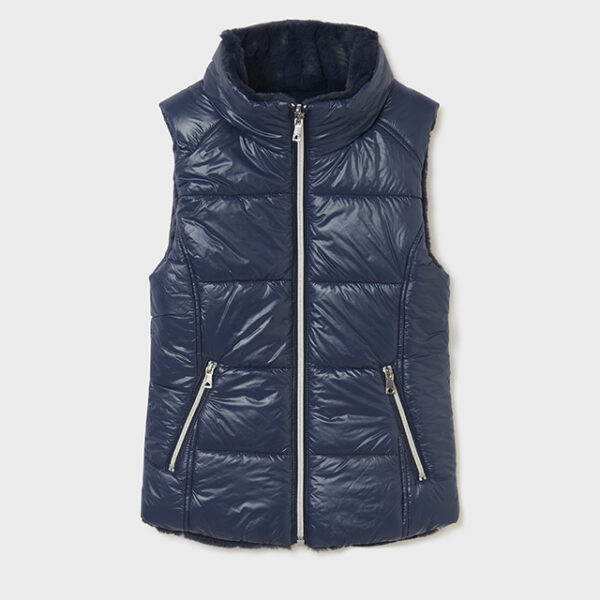 7380-43 MAYORAL Kamizelka dwustronna z futerkiem ECOFRIENDS