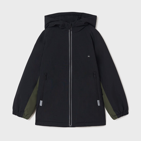 7455-95 MAYORAL  Kurtka przeciwwiatrowa z podszewką z polaru dla chłopca