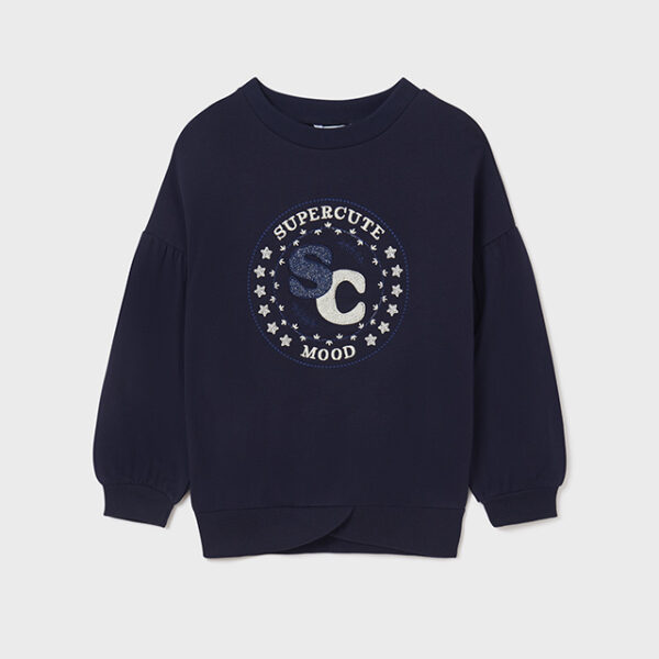 7473-53 MAYORAL Bluza z dzianiny dla dziewczynki ECOFRIENDS