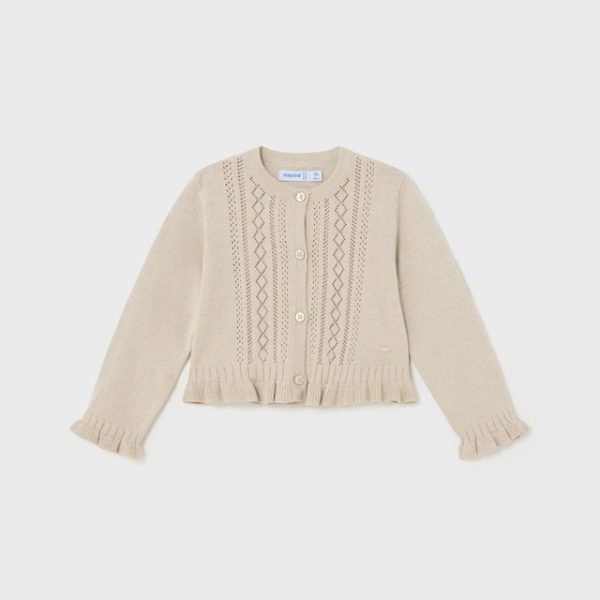 1382-82 MAYORAL Sweterek rozpinany dzianinowy