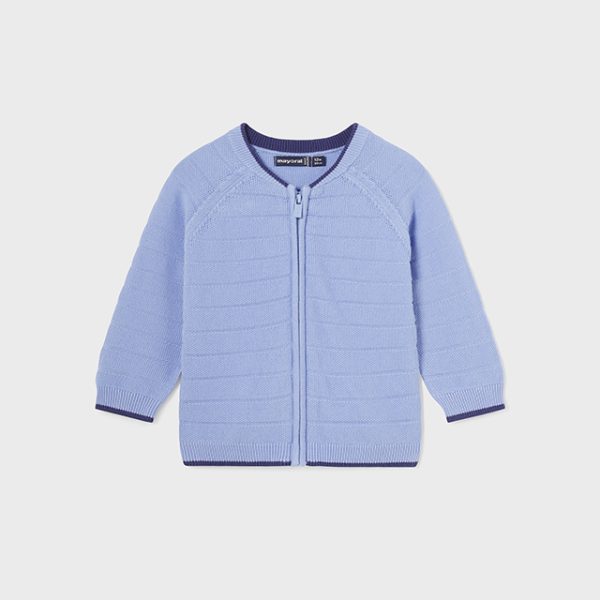 1389-52 MAYORAL Bluza trykotowa na suwak