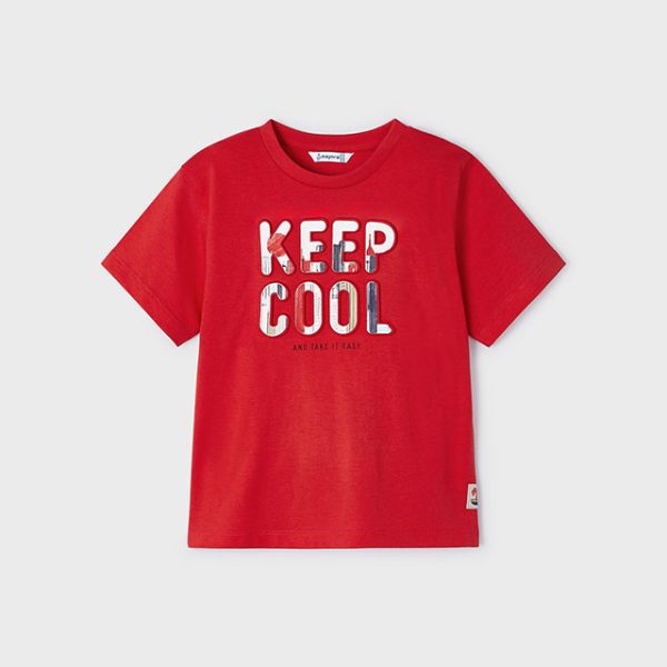 3016-17 MAYORAL Koszulka krótki rękaw embossed