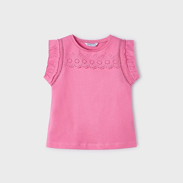 3094-71 MAYORAL Koszulka ramiączka ażur