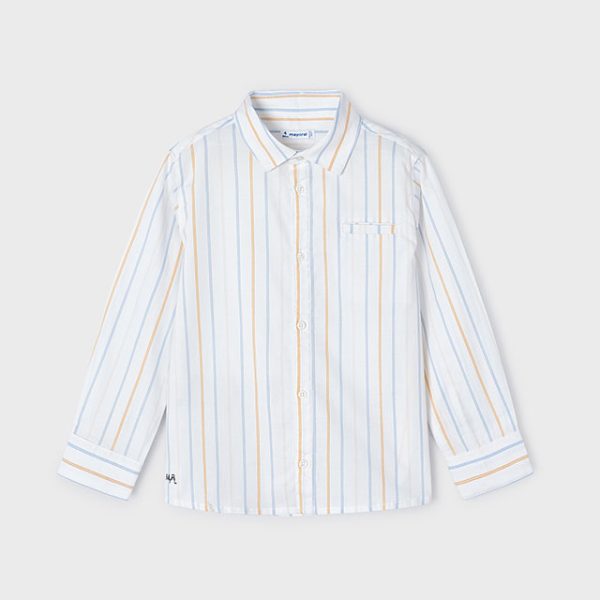 3123-32 MAYORAL Koszula długi rękaw oxford pasy