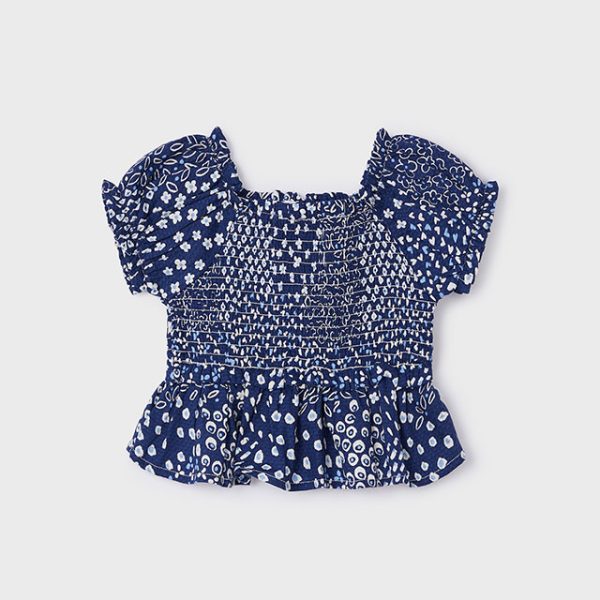 3177-84 MAYORAL Bluzka marszczona