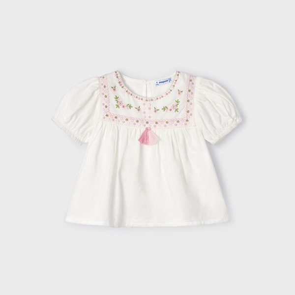 3180-28 MAYORAL Bluzka z haftami