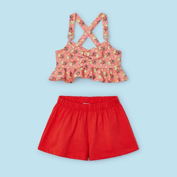 3265-66 MAYORAL Komplet z szortami wzory