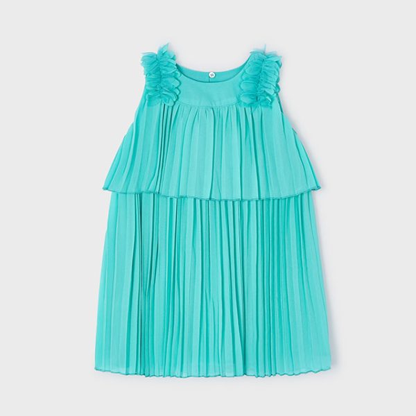 3920-21 MAYORAL Sukienka plisowana