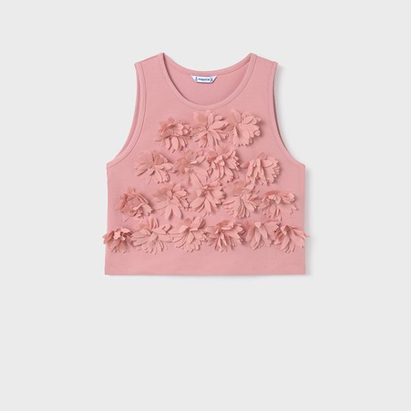 6021-87 MAYORAL Top w kwiatki