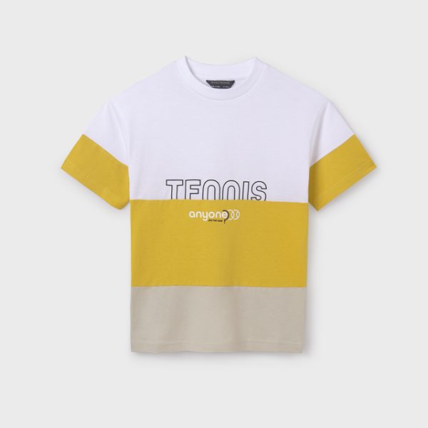 6034-59 MAYORAL Koszulka krótki rękaw blocking