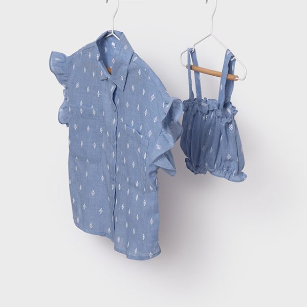 6105-14 MAYORAL Bluzka 2-częściowa