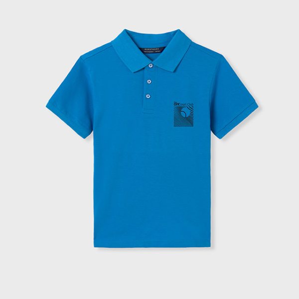 6112-91 MAYORAL Polo krótki rękaw print