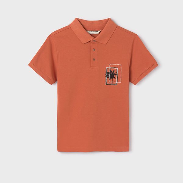 6112-92 MAYORAL Polo krótki rękaw print