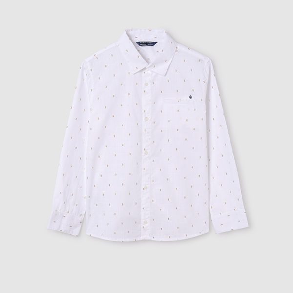 6123-32 MAYORAL Koszula długi rękaw mini wzory