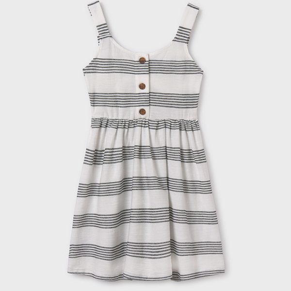 6957-69 MAYORAL Sukienka dzianina paski