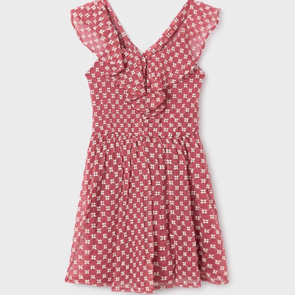 6960-50 MAYORAL Sukienka z haftem