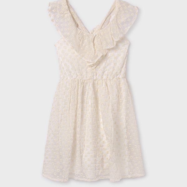 6960-51 MAYORAL Sukienka z haftem