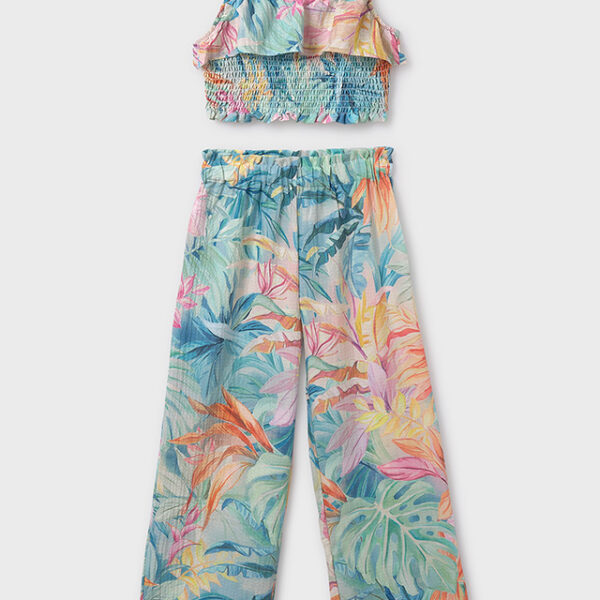 6542-96 MAYORAL Komplet spodnie długie nadruk NOWA KOLEKCJA