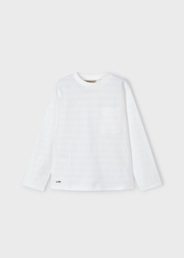 3050-21 MAYORAL Koszulka długi rękaw struktura