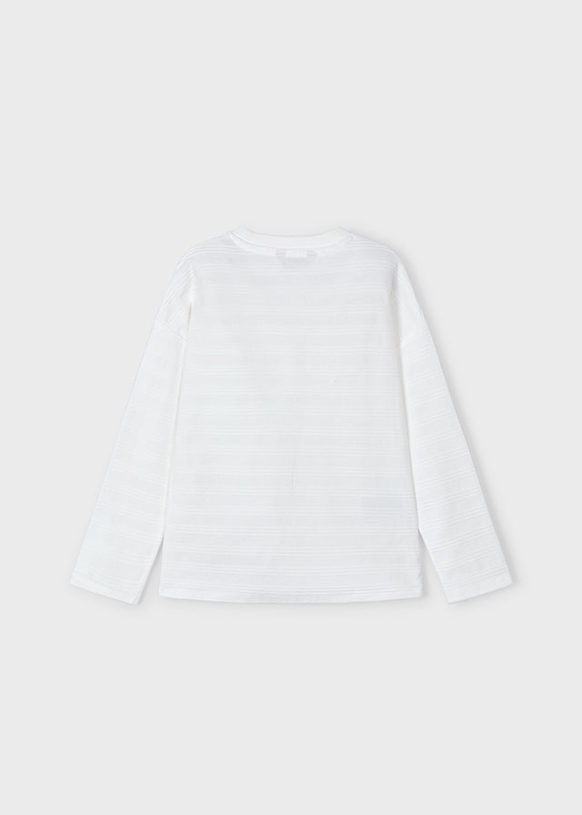 3050-21 MAYORAL Koszulka długi rękaw struktura - obrazek 3