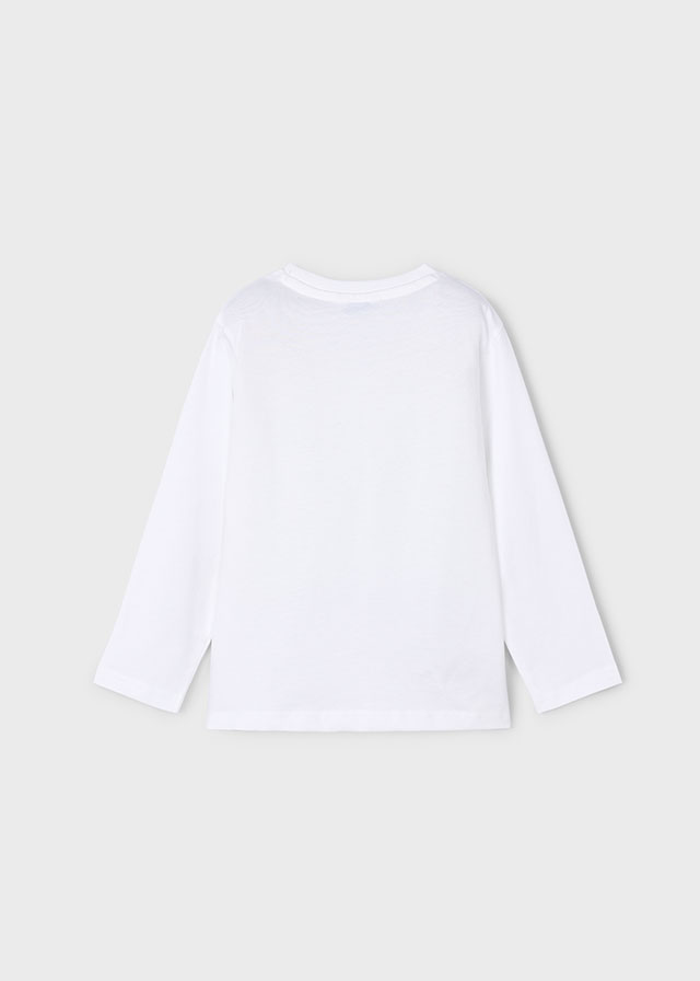 3052-30 MAYORAL Koszulka długi rękaw nature - obrazek 3