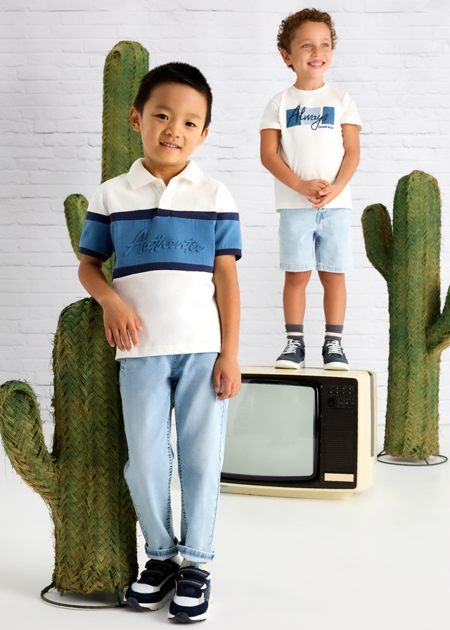 3103-50 MAYORAL Polo color block - obrazek 5