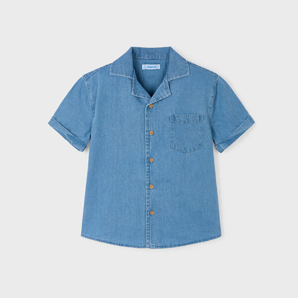 3116-31 MAYORAL Koszula krótki rękaw denim