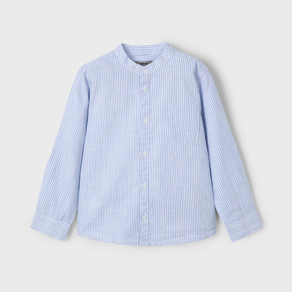 3120-45 MAYORAL Koszula długi rękaw stójka pasy
